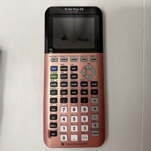 Texas Instruments TI-84 Plus CE Python in Rose Gold Calculator